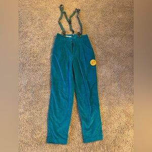 Vintage Corduroy pants with Suspenders